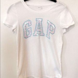 Gap Logo Girls Tee Shirt